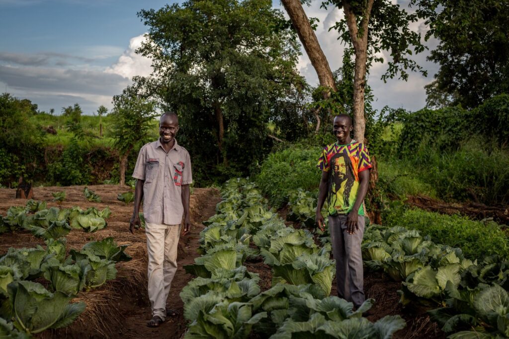 Peter Uganda Landwirtschaft Flüchtlinge Gärten