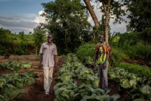 Peter Uganda Landwirtschaft Flüchtlinge Gärten