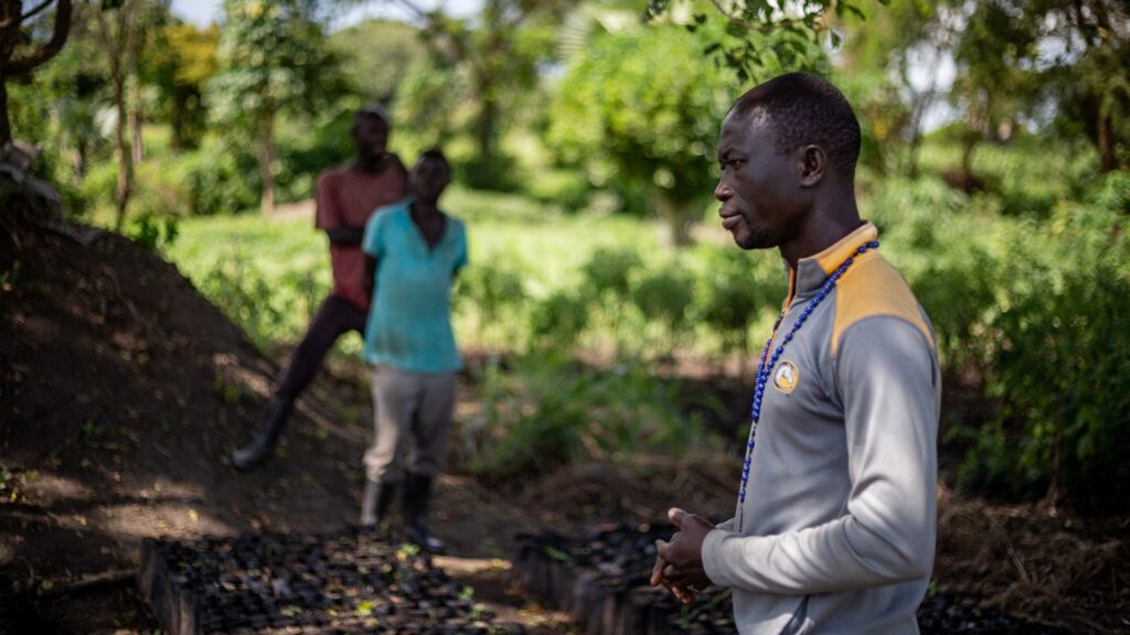 James Flüchtling Uganda Landwirtschaft Nachhaltig Umweltschutz