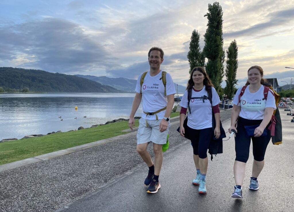 Hike ForAfrika 2023 Zürichsee Brunnenprojekte