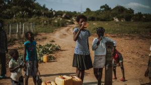 Lourdes Ndona Schulernährung Hygiene Gesundheit Angola