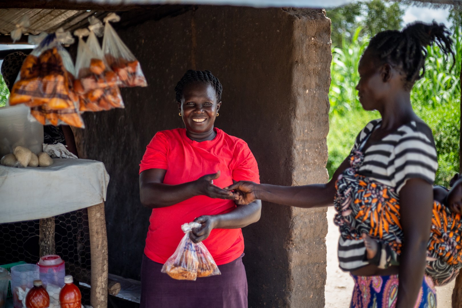 Rosemary CSR Corporate Social Responsibility Landwirtschaft Uganda Flüchtling